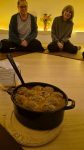Bean stew and dumplings