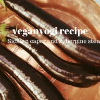 Sicilian caper and aubergine stew – Caponata